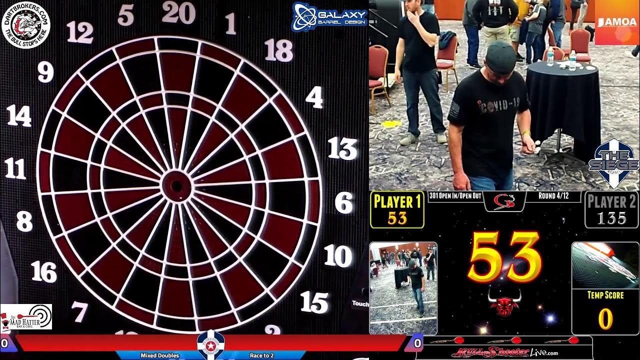 2022 IAMOA Indiana State Dart Tournament Saturday Evening YouTube