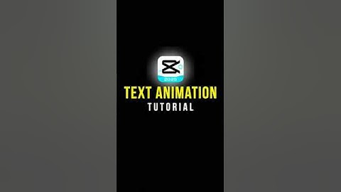 Text Animation Tutorial in CapCut 💫#ᴄᴀᴘᴄᴜᴛ #edit#videoedit #capcut_edit#editing #vntemplate #capcut