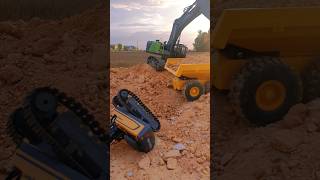 Excavator stuck in the Construction #sab_truck_cars