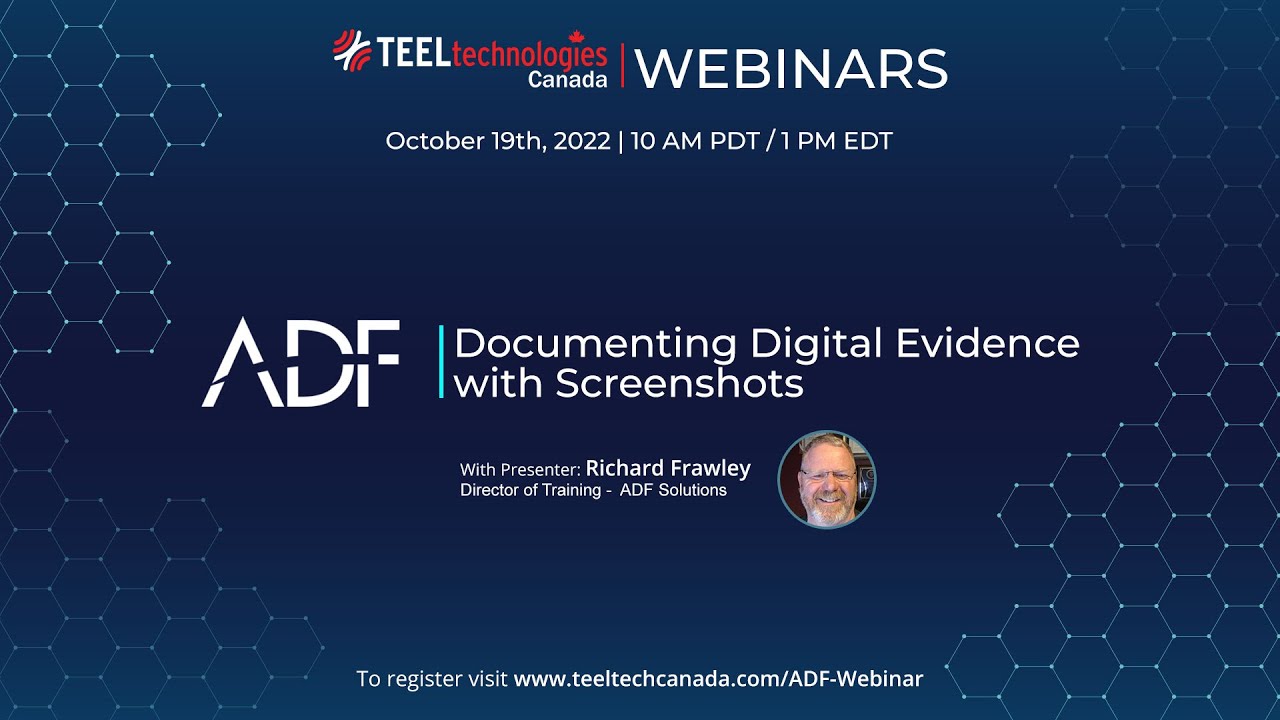 Documenting Digital Evidence with Screenshots with ADF Solutions YouTube