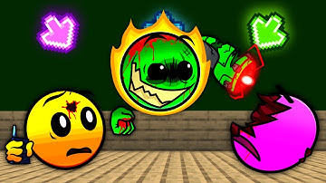 FIRE IN THE HOLE | GEOMETRY DASH | FNF Character Test | Gameplay VS Playground