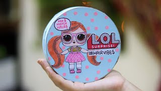 opening homemade lol surprise #hairvibes(new series)#1
