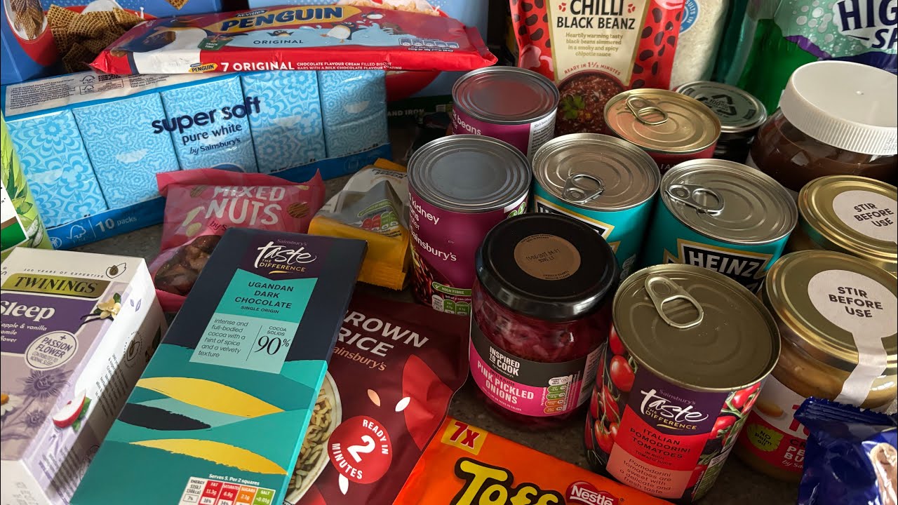 Покупки продуктов в Sainsbury’s | Покупки продуктов в Великобритании