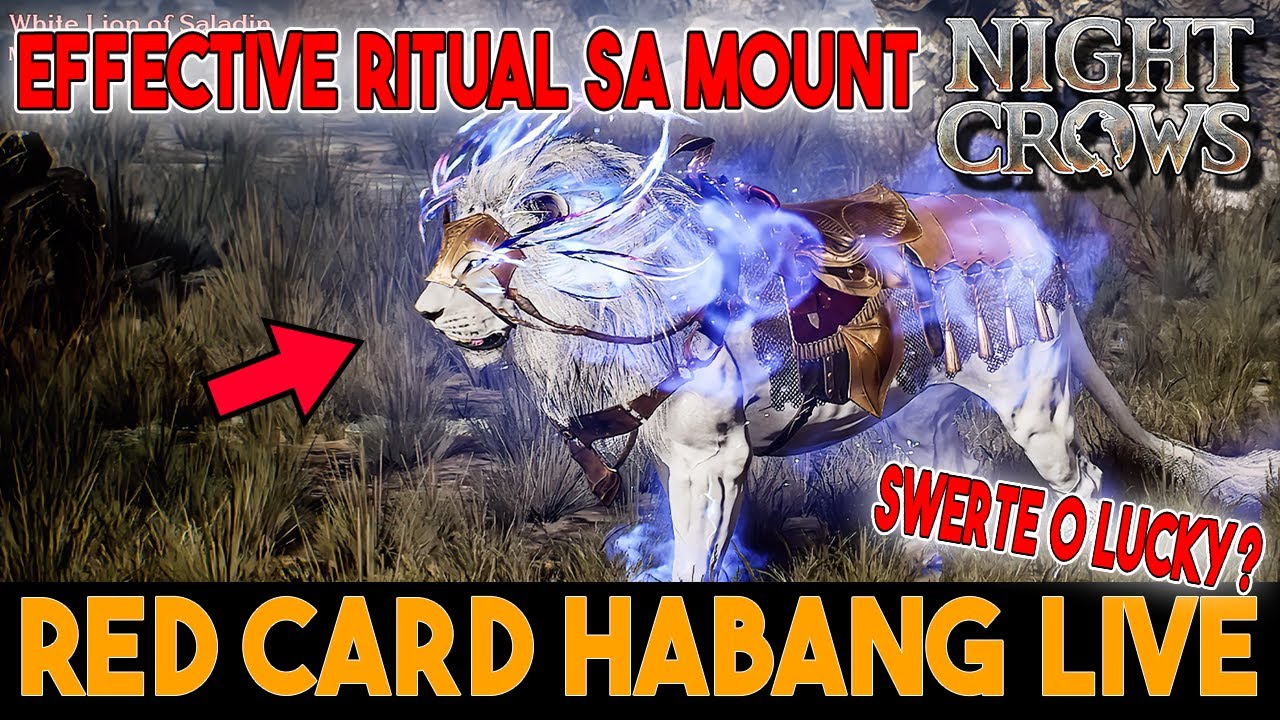 Effective Ritual sa MMORPG | Night Crows - YouTube