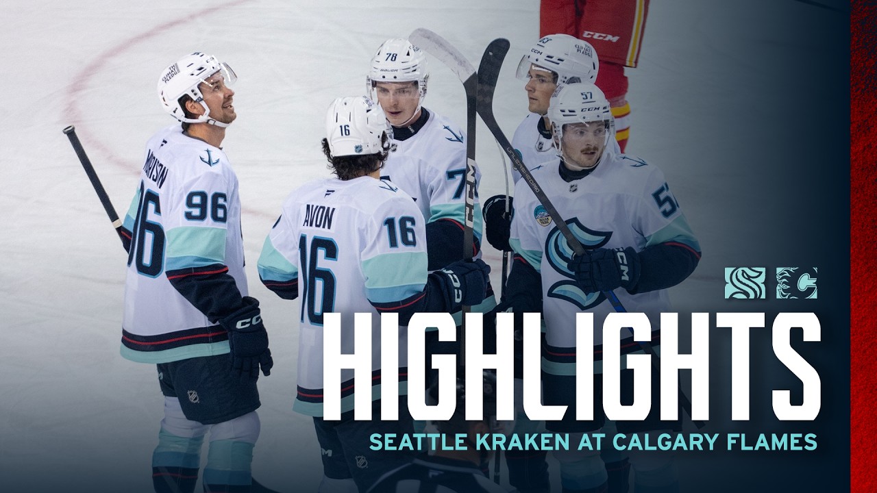 Seattle Kraken at Calgary Flames | 9/20 Game Highlights