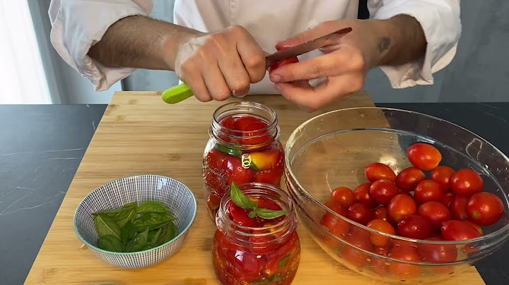 COME CONSERVARE I POMODORI PER L'INVERNO/ CONSERVA DI POMODORO/