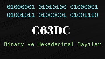 Bilgisayar Bilimleri Sayı Sistemleri (Binary ve Hexadecimal Sayılar)
