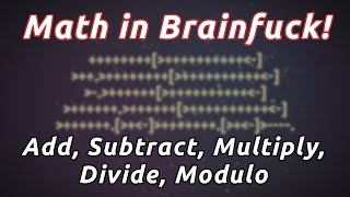 How to do math in Brainfuck programming language screenshot 5