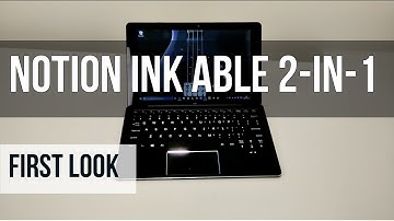 Notion Ink Able 2-in-1 Hybrid Tablet-cum-Laptop First Look | Digit.in