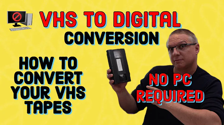 Convert VHS to Digital - How To Convert Your VHS Tapes - No PC Needed #middlesiggy