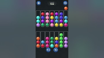Ball Sort by Infinite Joy: Levels 7537, 7538, 7539