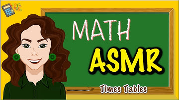 ASMR 1 Hour Times Tables 😴 | Learn While You Sleep