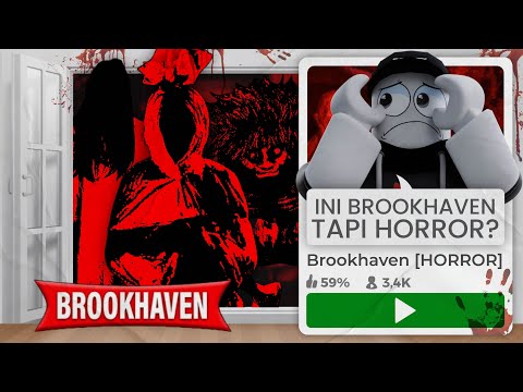 MIMIN COBA BUAT BROOKHAVEN TAPI VERSI HORROR DI ROBLOX INI!!