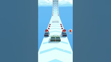 Merge Car Run Evolution Race Satisfying gameplay Android IOS