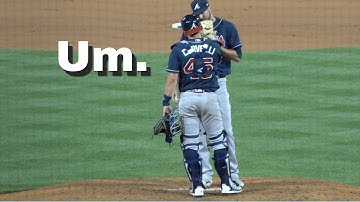 What should catchers say in a mound visit?