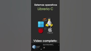 Libreria C en sistemas operativos #linux