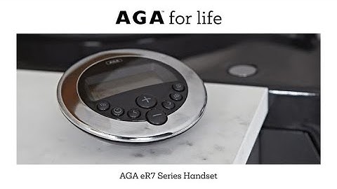 How to use the AGA eR7 Series Handset | AGA