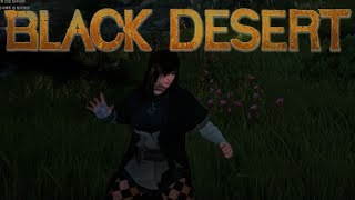 Black Desert 2nd CBT]Questing in farmlands, tweaking the graphics [day3]