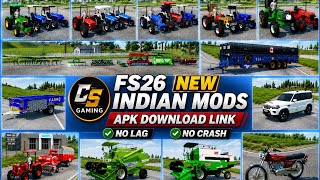 Fs26 new indian mods apk download link || FARMING SIMULATOR 26 || #gaming  screenshot 1