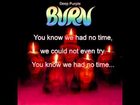 Burn- Deep Purple Lyrics