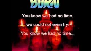 Burn- Deep Purple Lyrics