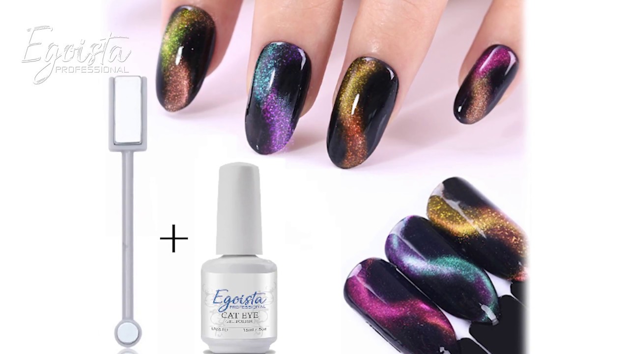 3D Chameleon Cat Eye Gel Polish | Egoista Professional ...