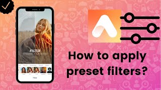 How to apply preset filters on AirBrush? screenshot 5