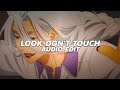 Look dont touch  odetari  carde clair edit audio