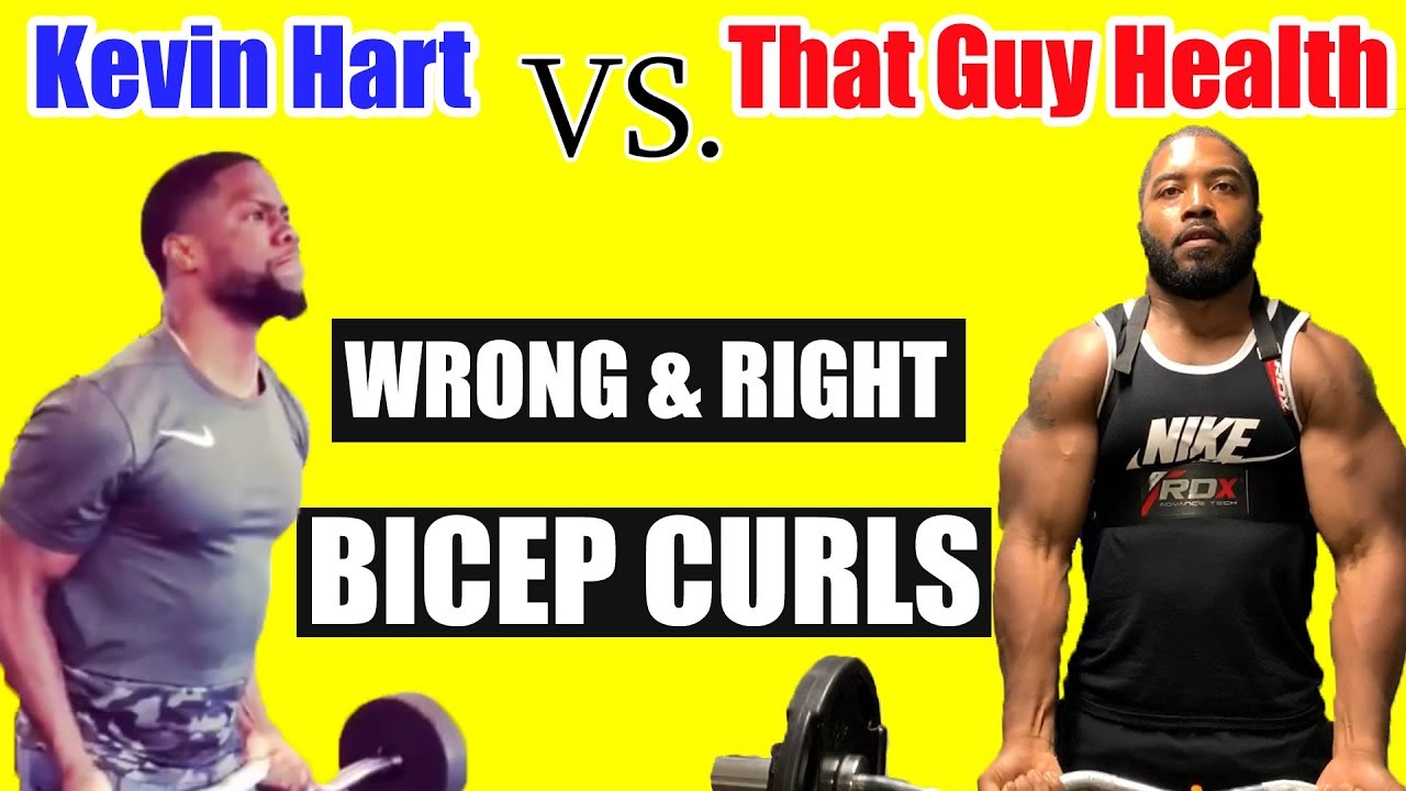 DUMBBELL BICEP CURLS BAD FORM YouTube
