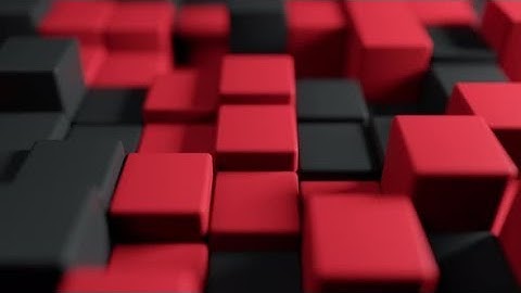 Abstract Background of the Movement of Two-color Cubes | Motion Graphics - Videohive template