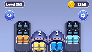 Car Sort Puzzle Level 262-263 Walkthrough Gameplay Android,iOS 