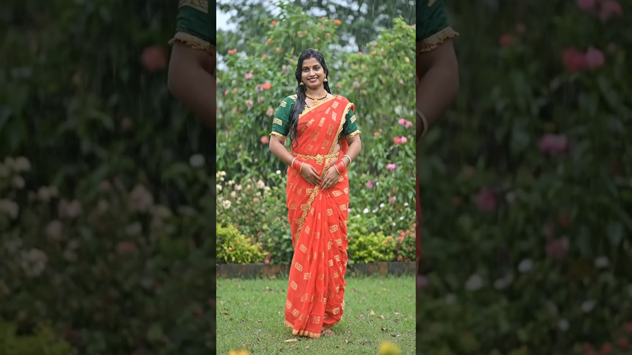 Enjoying rain with my dance। peaceful dance