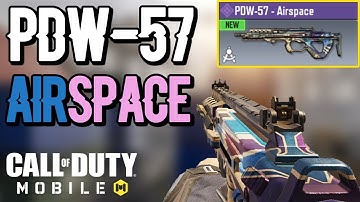 *NEW* PDW-57 AIRSPACE BLUEPRINT GAMEPLAY in CALL OF DUTY MOBILE |Season 2 Credit Store Update | CODM