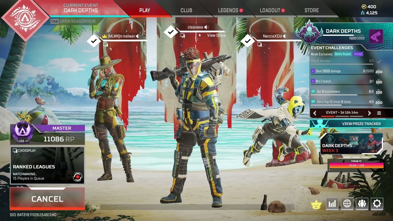 cleaveee в шоке от доната \ Apex Legends