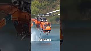How Firefighting Helicopters Refill in Seconds