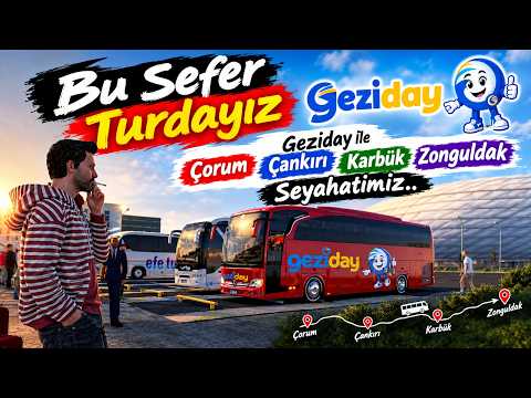 Continuing the Tour from Corum to Cankiri, Karabuk, and Zonguldak with Geziday
