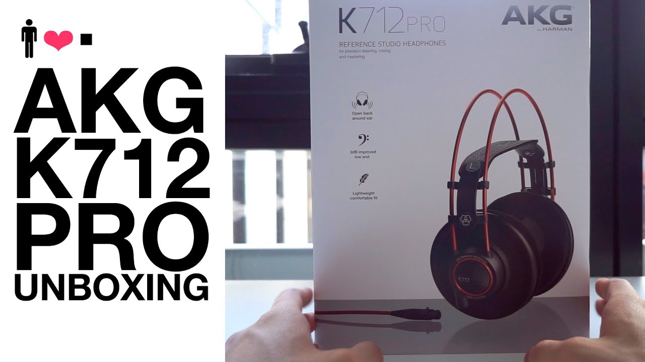 AKG K712 Pro Unboxing + First Impressions