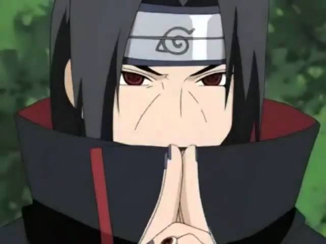 Sasuke - Katon Goukakyuu no Jutsu on Make a GIF