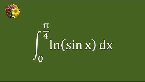 Solving definite integral using standard techniques