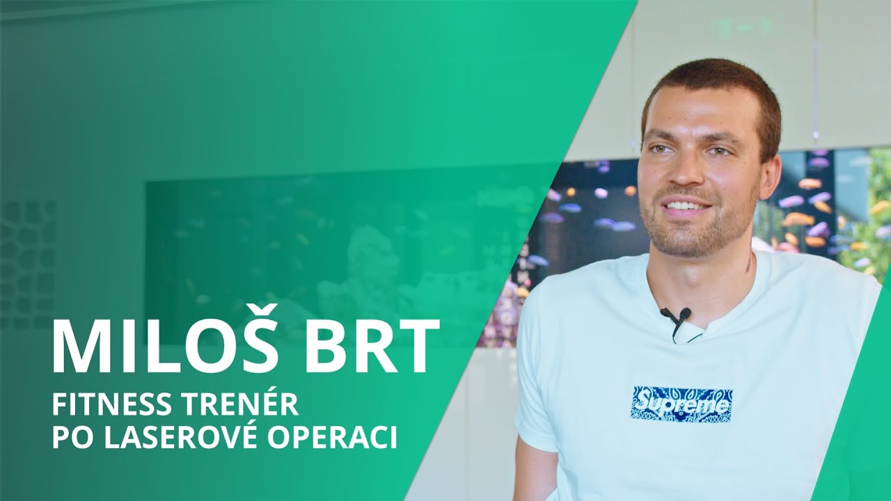 Sportovec a účastník reality show Robinsonův ostrov Miloš Brt: “Dioptrie mi snižovaly výkon.”