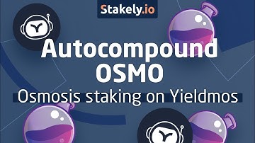 How to Autocompound OSMO on Yieldmos | Osmosis staking on Yieldmos