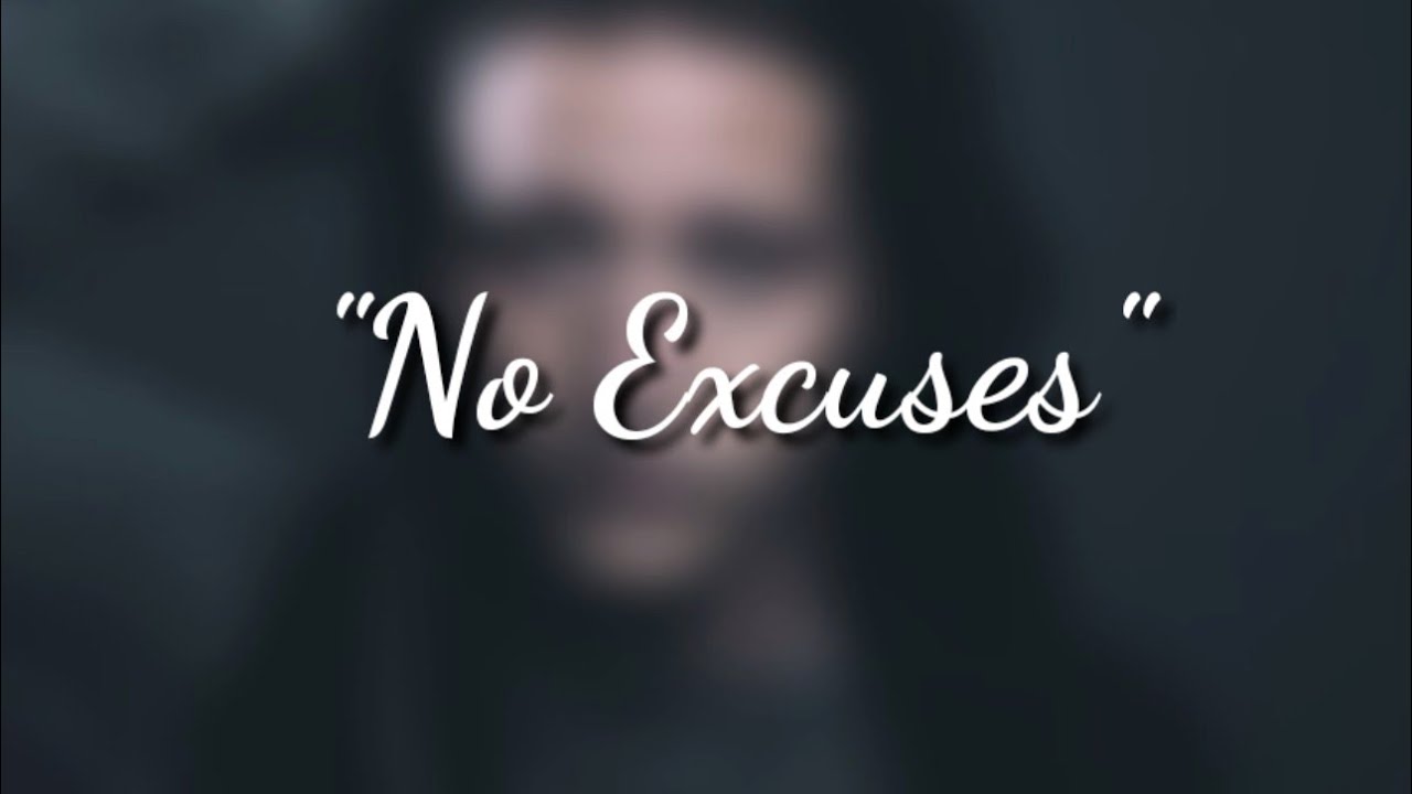 NF- No Excuses (Lyrics)