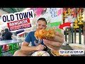 Old Town Bangkok THAI STREET FOOD TOUR 🌶🍜 Best Tom Yum Khaosan/Banglamphu Area - ฝรั่งกินอาหารไทย