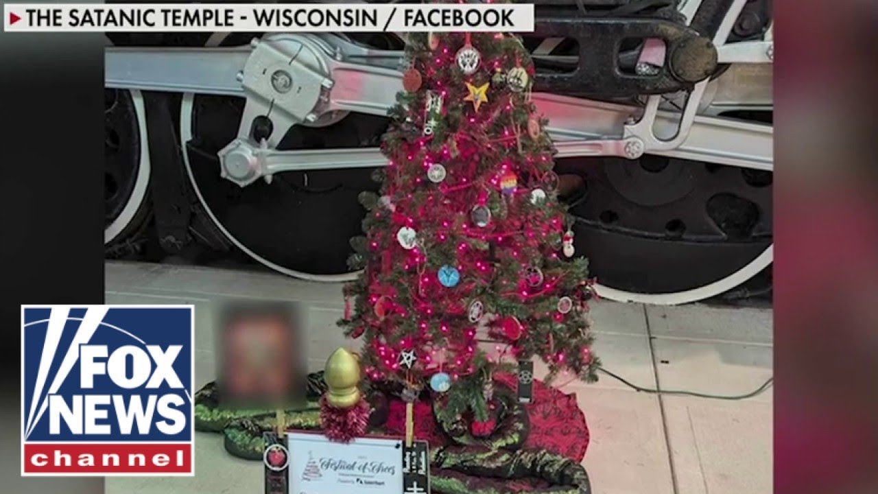 ‘DIVISIVE DECORATION’: Christmas tree at Wisconsin festival sparks ‘outrage’