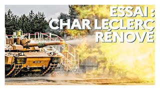 #ExpertiseEssais - Le char Leclerc rénové en essais à DGA Techniques terrestres