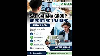 Master SAP S/4HANA Group Reporting!#expertsofttraining