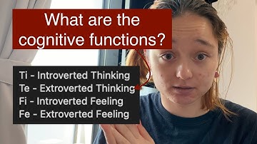 What are the MBTI Cognitive Functions???