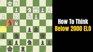 If You're Under 2000 ELO in Chess , This is For You