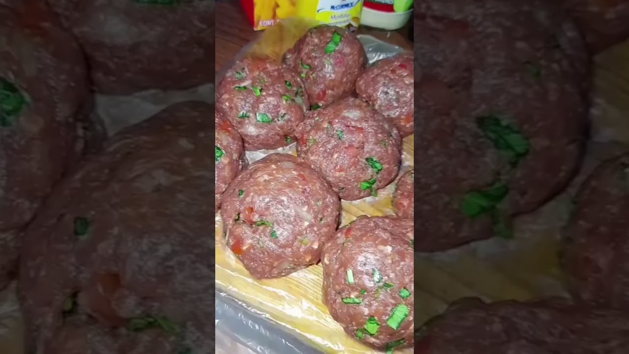 hamburguesa de tocino hecha a mano ~ comida callejera coreana deliciosa 