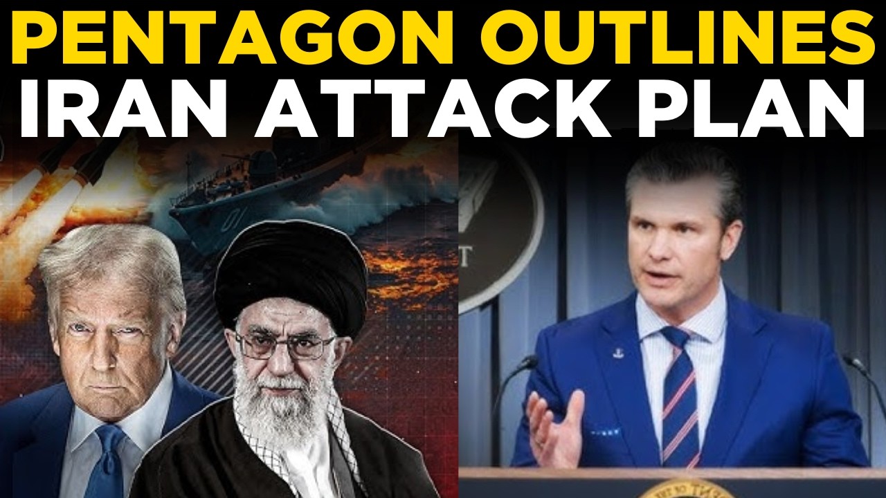 Iran US War LIVE | Pentagon Gets Ready For World War 3 | US Attack On Iran  Soon? |Trump | World News